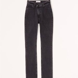 Abercrombie Curve Love Ultra High Rise 90’s Slim Straight jeans